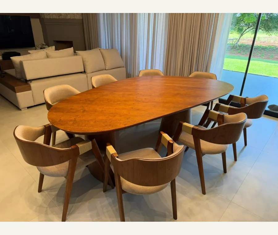 Mesa Orgânica com Cadeira REF 408