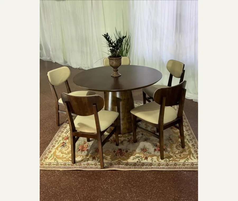 Mesa Elizabeth Corte 45 com Cadeiras REF 415