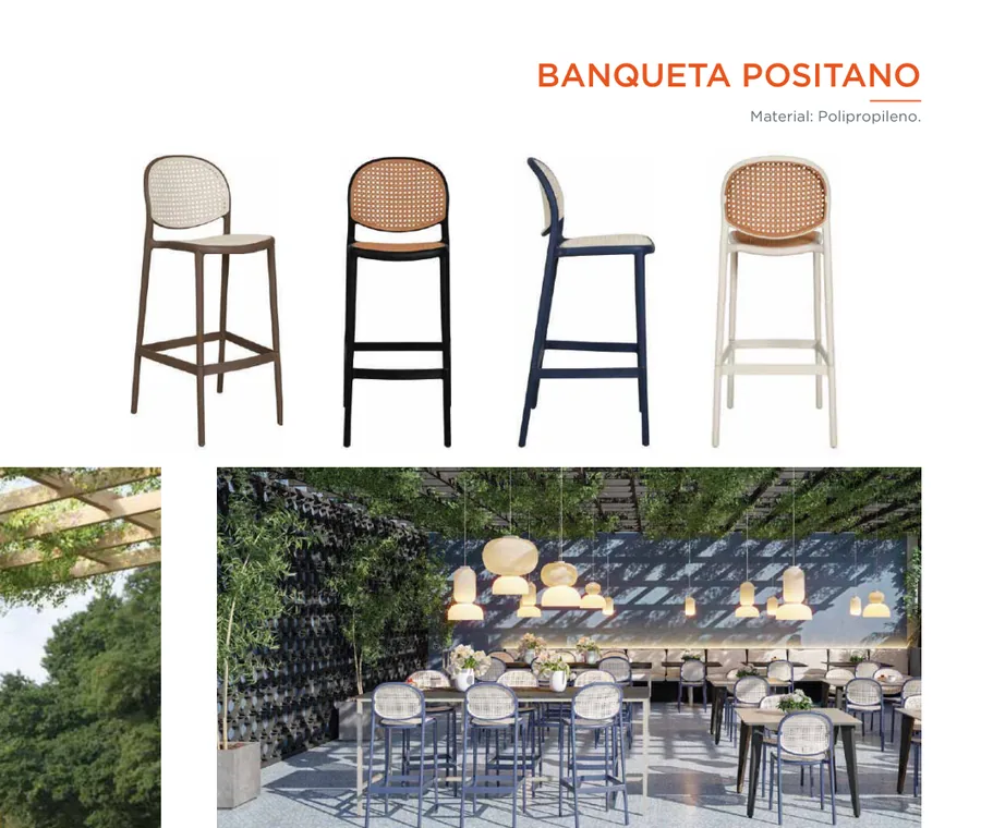 Banqueta Positano