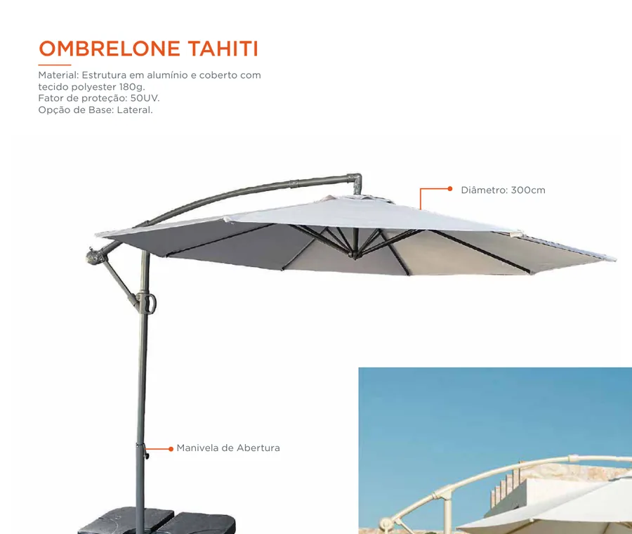 Ombrelone Tahiti