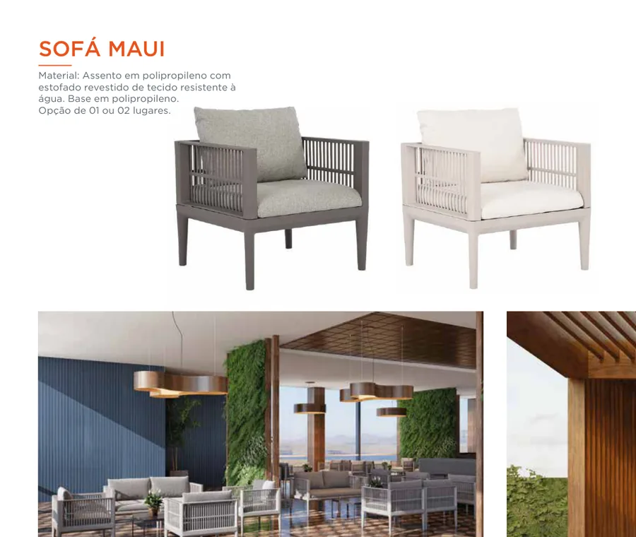 Sofá Maui - 1 Lugar