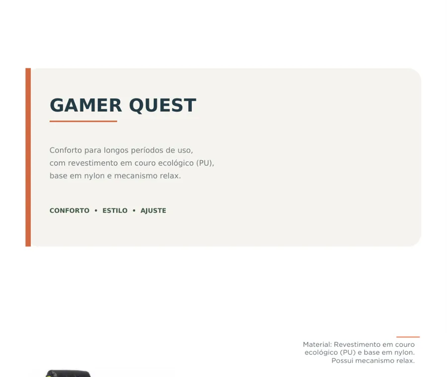 Cadeira Gamer Quest