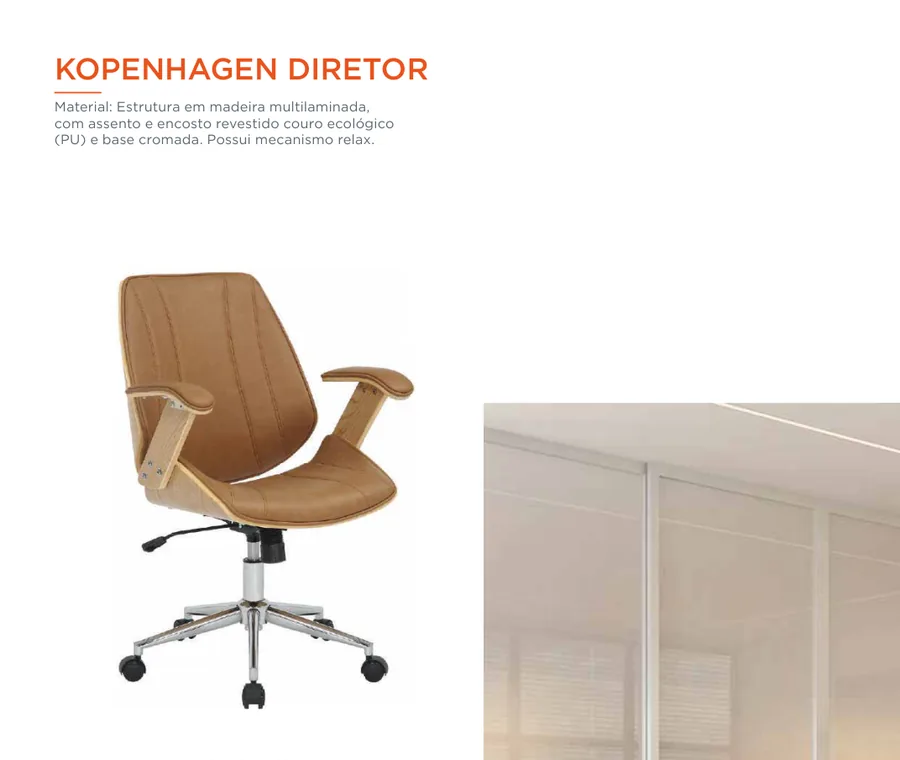 Cadeira Kopenhagen Diretor