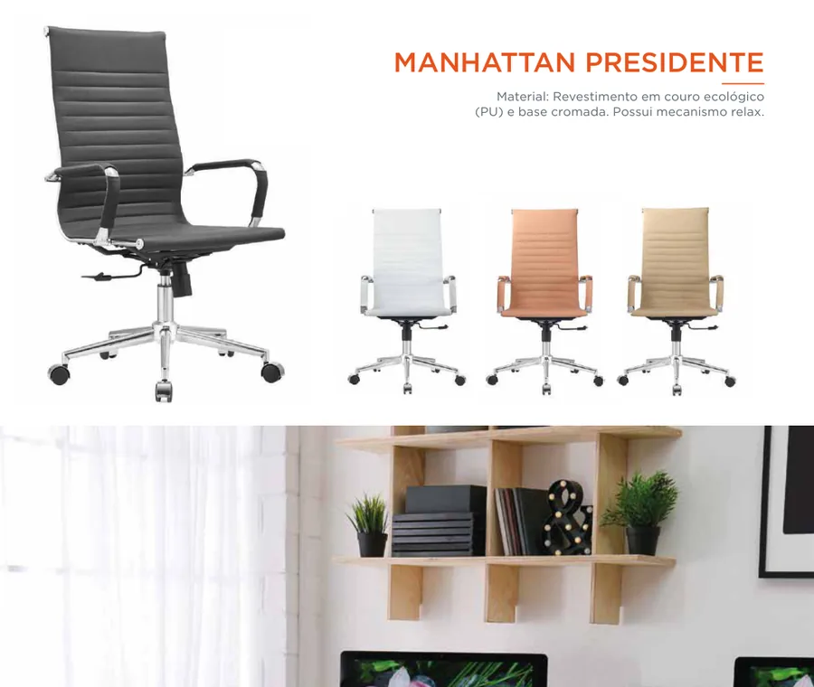 Cadeira Manhattan Presidente