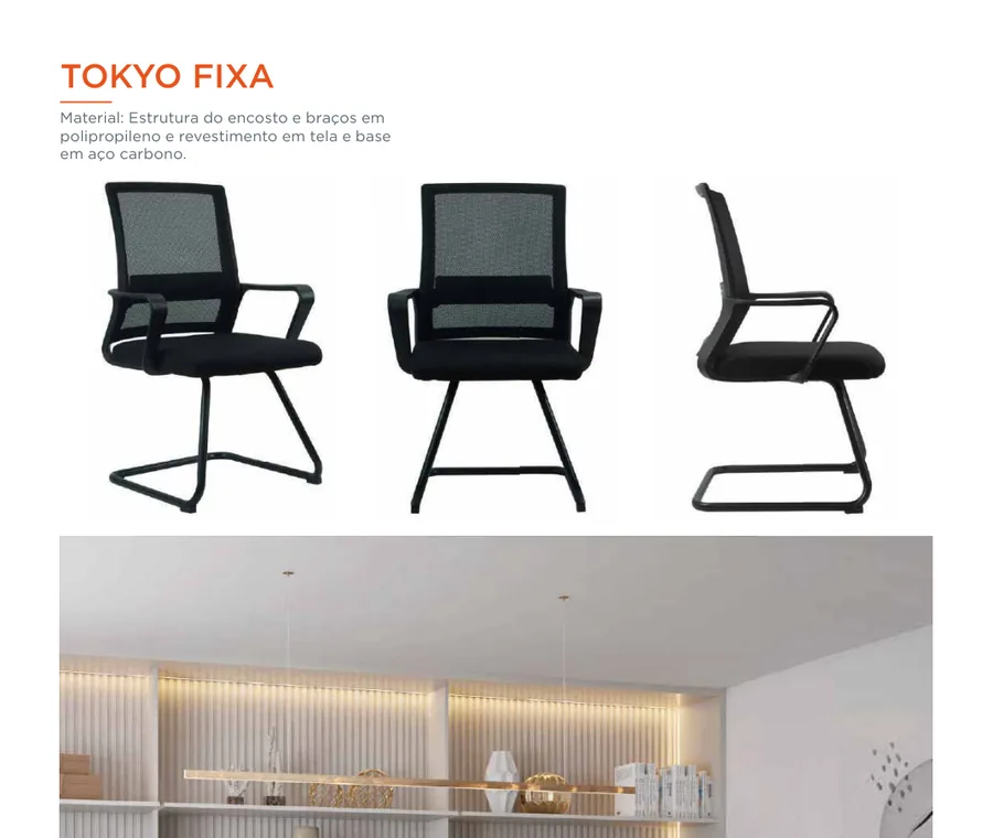 Cadeira Tokyo Fixa