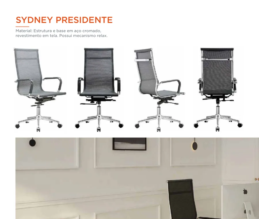 Cadeira Sydney Presidente