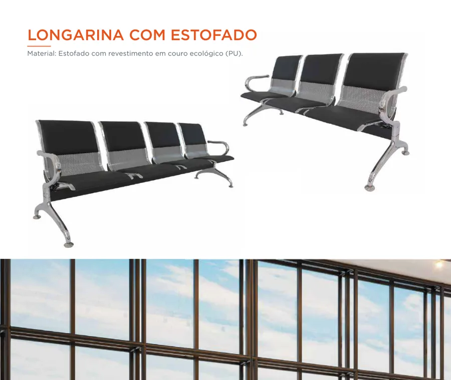 Longarina Dubai e Estofado Extra Longarina
