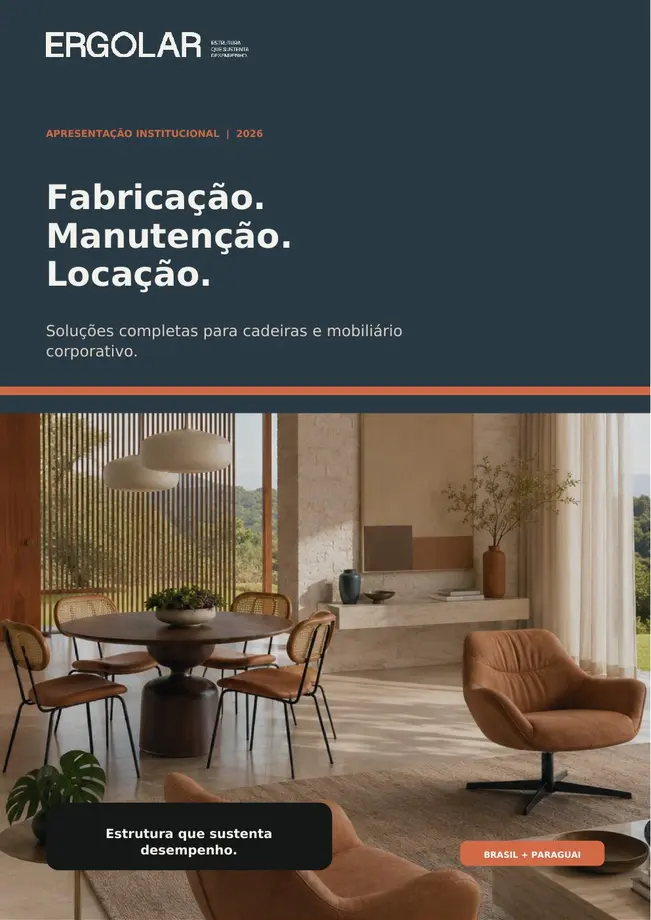 Apresentação institucional Ergolar 2026